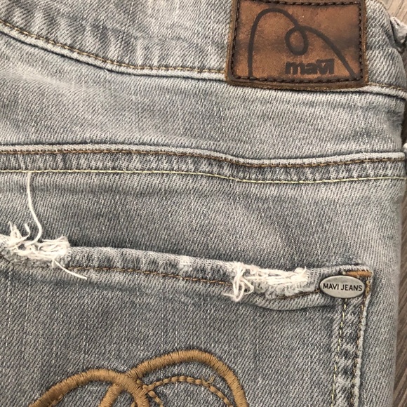 ⭐️SALE⭐️Mavi Jeans Faded Grey extra Distressed Size 28 - Picture 5 of 6